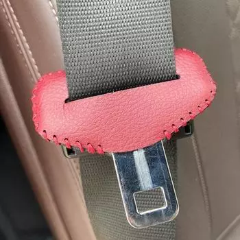 Автомобильный ремень безопасности клипса защитный чехол для внутренней кнопки для защиты от царапин защитный чехол аксессуары безопасности для универсального автомобиля чёрный