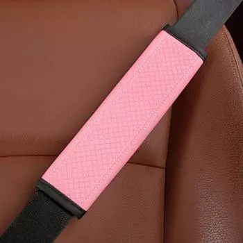 Автомобильный ремень безопасности, наплечная подушка, износостойкий универсальный, простой в установке ремень безопасности вино красного