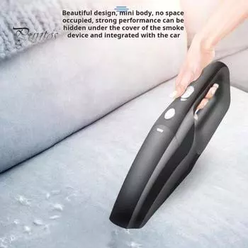 Автомобильный ручной пылесос с HEPA-фильтром, мощный всасывающий портативный пылесос для удаления пыли B
