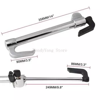 Автомобильный руль противоугонный замок тормозной замок выдвижной двойной крюк автомобильная педаль сцепления для грузовика внедорожника фургона безопасности CHINA