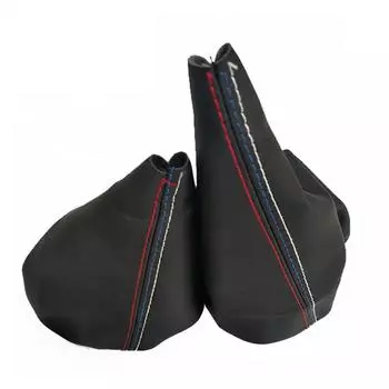 Автомобильный рычаг переключения передач, пылезащитный чехол, ручка ручного тормоза, чехол из искусственной кожи для BMW E30 E36 E34 E46 Z3, ручные модели