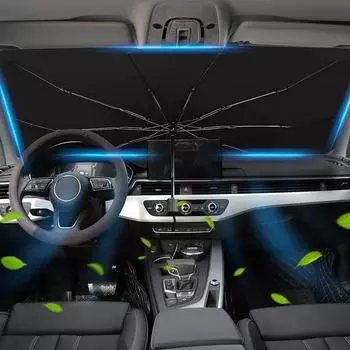 Автомобильный щиток для окон, складной лобовое стекло, солнцезащитный щиток, автомобильный аксессуар для салона автомобиля, защищающий салон автомобиля от