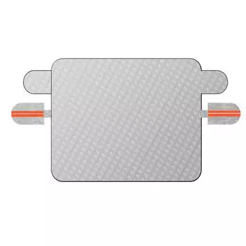 Автомобильный щиток от снега и заморозков, автомобильный чехол от снега и заморозков, лобовое стекло, солнцезащитный козырек, универсальный толстый щиток от снега и заморозков One Size