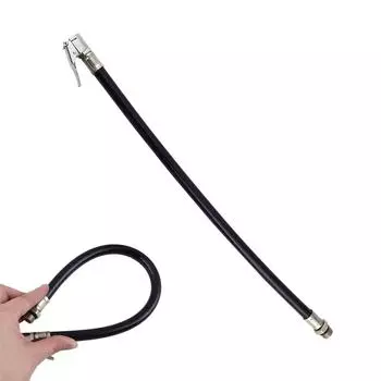 Автомобильный шланг для накачивания мотоцикла Грузовик Воздушные шины Авто Автомобиль Гибкая блокировка чёрный