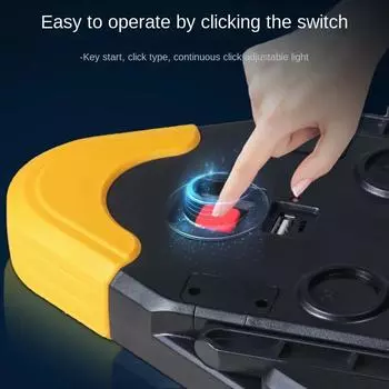 Автомобильный штатив предупреждающий знак Автомобильный штатив светодиодный аварийный фонарь на солнечных батареях Светоотражающий знак безопасности автомобиля Предупреждающие огни Автомобильные аксессуары