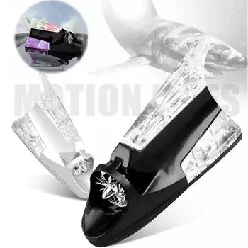 Автомобильный сигнальный фонарь, антенна, светодиодный фонарь Shark, универсальная автомобильная крыша, грузовик, ветроэнергетическая лампа, предупреждающий сигнальный фонарь, автомобильные аксессуары