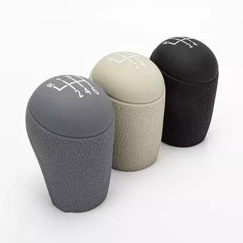 Автомобильный силиконовый чехол для ручки переключения передач, нескользящий чехол для рычага переключения передач, защитная накладка на ручку, нескользящий чехол для ручного переключения передач 2 чёрный