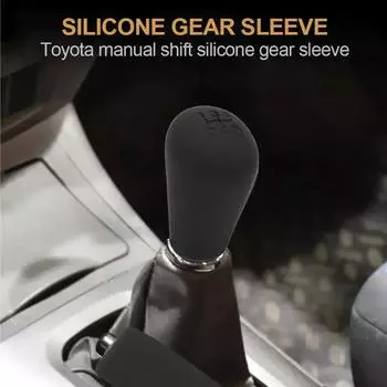 Автомобильный силиконовый чехол для ручки переключения передач для Toyota 4Runner Tacama Camry Corolla серый