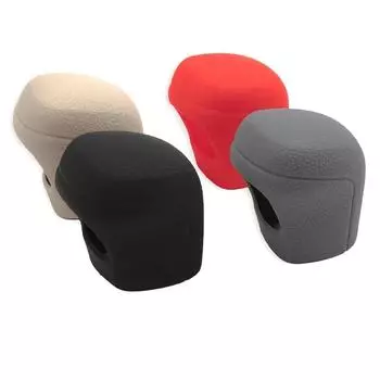 Автомобильный силиконовый чехол на ручку автоматического переключения передач, противоскользящая ручка переключения передач, универсальная ручка переключения передач для Toyota C-HR для Camry Corolla красный