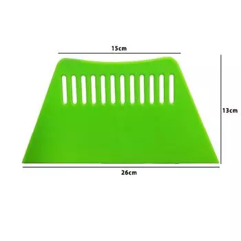 Автомобильный скребок Пластиковый скребок Многоразовый инструмент для автомобильного скребка зелёный