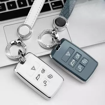 Автомобильный смарт-брелок из ТПУ, чехол-держатель для ключей для Land Rover Range Rover Discovery 5 Sport для JAGUAR XE XF XJ F PACE 2017 2018 2019 CHINA