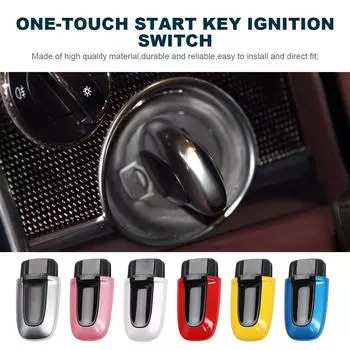 Автомобильный смарт-ключ, дистанционный вход без ключа, сменный ключ, защитные аксессуары, переключатель зажигания для Porsche 911 Cayenne Macan Panamera белый