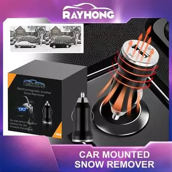 Автомобильный снегоуборщик Rayhong, специальный мини-портативный инструмент для стеклянных окон, зимние принадлежности, портативное устройство для плавления льда и снега
