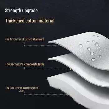 Автомобильный снежный щиток получехол: Защита от дождя и солнца, теплоизоляция, толстое противоморозное покрытие SUV Composite ear-worn small half mask