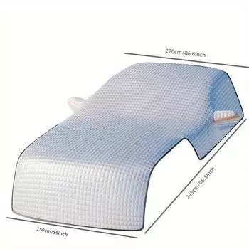 Автомобильный снежный щиток, солнцезащитный козырек, передняя шестерня, снежный щиток, утолщенный и удлиненный зимой, защита от замерзания, лобовое стекло серебряный