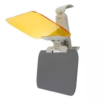 Автомобильный солнцезащитный козырек 2 в 1, ослепительные очки дневного и ночного видения, солнцезащитный козырек с защитой от УФ-лучей, противоослепляющий солнцезащитный козырек, зеркало для вождения, четкий обзор