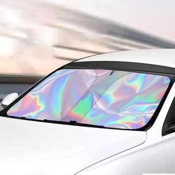 Автомобильный солнцезащитный козырек для лобового стекла, УФ-защитный козырек, зонт от солнца, летняя защита салона автомобиля, затенение, автомобильные аксессуары