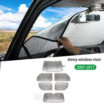 Автомобильный солнцезащитный козырек на лобовое стекло, складной солнцезащитный козырек, подходит для Suzuki Jimny 2007-2017, автомобильные аксессуары