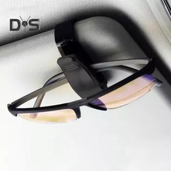 Автомобильный солнцезащитный козырек, очки, держатель для солнцезащитных очков, билет, квитанция, зажим для карты, пластиковый зажим