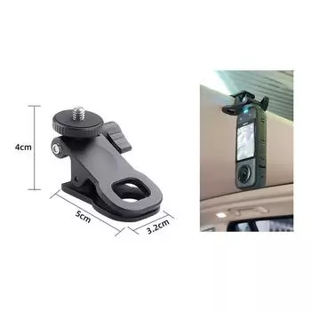 Автомобильный солнцезащитный козырек с креплением для камеры с зажимом для мобильного телефона для Hero 12 11 10 9 8 для X3 One X2 Аксессуары as the picture