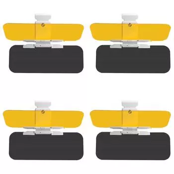 - Автомобильный солнцезащитный козырек с защитой от ослепления, регулируемый, откидной, прозрачный, с защитой от солнца