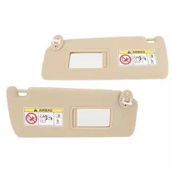 Автомобильный солнцезащитный козырек, солнцезащитный козырек для автомобиля, бежевый солнцезащитный козырек, замена для Prado 20102025 с левым рулем