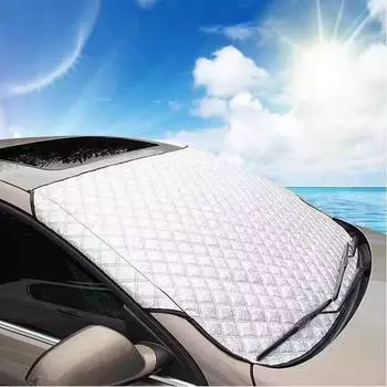Автомобильный солнцезащитный козырек, солнцезащитный козырек, утолщенный снежный козырек, чехол на переднее лобовое стекло, всесезонный солнцезащитный козырек