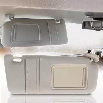 Автомобильный солнцезащитный козырек, совместимый для Camry 2006-2011, правая сторона 74310-06750-e0, запасные части для автомобиля бежевый