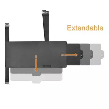 Автомобильный солнцезащитный козырек, Защита от бликов, Универсальный, Расширяемый