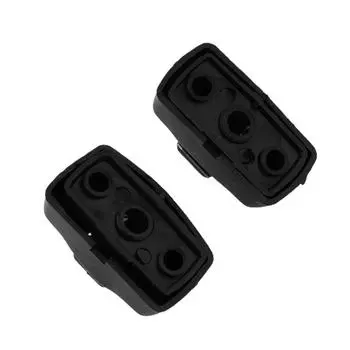 Автомобильный солнцезащитный крючок, подвесной кронштейн, черный солнцезащитный козырек, фиксированный зажим, крючок для Skoda, Altea, Octavia 3B0857561B, зажимы для солнцезащитного козырька CHINA