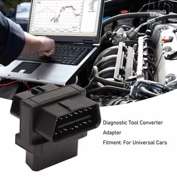 Автомобильный сплиттер-переходник-переходник 16-контактный разъем «папа» на двойной «мама» диагностический удлинитель порта OBD