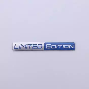 Автомобильный Стайлинг 3D Металлический Ограниченный Выпуск Логотипа Передняя Решетка Эмблема Боковые Крыла Задний Багажник Значок Наклейка Для Универсального Декора Автомобилей