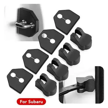 Автомобильный Стайлинг, 8 шт. для Subaru xv Forester Outback, защитный чехол для дверных чеков и дверного замка, водонепроницаемый протектор