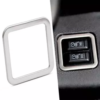Автомобильный Стайлинг, кнопка обогрева автомобильного сиденья, декоративная накладка, подходит для Mitsubishi Outlander 2013-2016