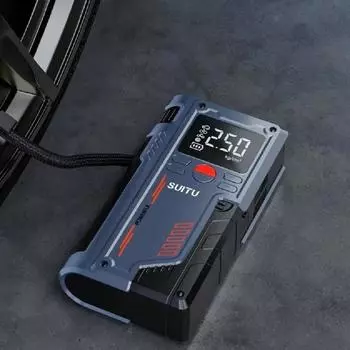 Автомобильный стартер 4 в 1 с воздушным компрессором, портативное зарядное устройство емкостью 20000 мАч, мощное пусковое устройство для автомобильного аккумулятора, 1000 А