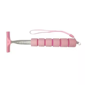 Автомобильный стеклоочиститель заднего вида, выдвижной автомобильный скребок для мытья стекол, очиститель воды с телескопическим длинным стержнем, портативный инструмент для очистки для всех зелёный