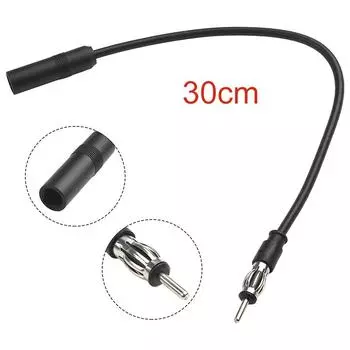 Автомобильный стерео аудио радио антенный адаптер автомобильный AM/FM радио антенный удлинитель автомобильный FM проводной кабель удлинитель шнур аксессуар CHINA