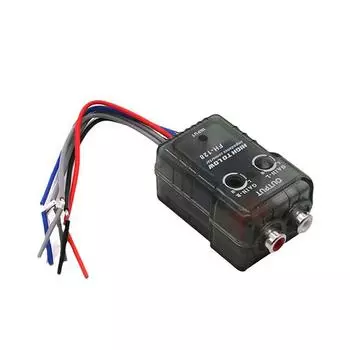 Автомобильный стерео аудио Speak Сигнал Hi-Low Преобразователь для Авто Усилитель-Сабвуфер Усилитель CD-плеер Адаптер High To Low