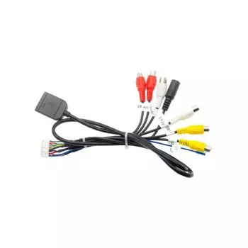 Автомобильный стереомагнитола RCA-провод для установки в автомобиле, адаптер Aux-in, аудиокабель