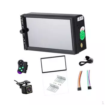 Автомобильный стереоплеер 1024x600 с многоязычным звуком премиум-класса и высокой производительностью