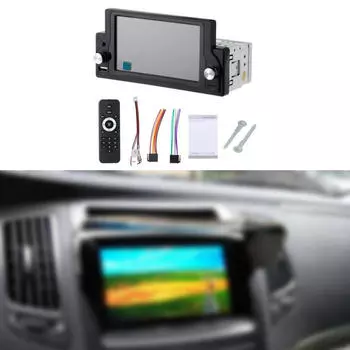 Автомобильный стереоплеер с высоким разрешением, 5,9-дюймовым сенсорным экраном IPS, автомобильный медиаплеер