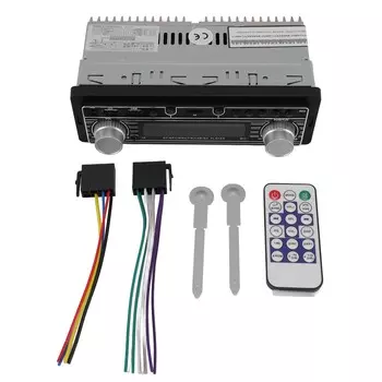 Автомобильный стереоприемник, комплект, однодиновый мультимедийный цифровой FM-радиоприемник в приборной панели, MP3-плеер, USB 12 В, универсальный