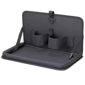 Автомобильный столик Napolex Genuine, подставка для заднего сиденья, простая установка, широкий размер, с бортиком, ремень, регулируемый угол наклона подставки, автомобильные принадлежности JK-59
