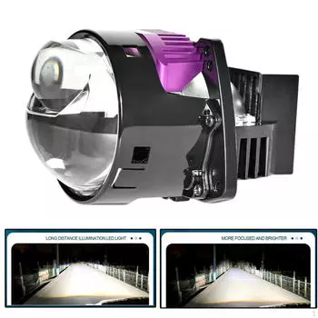 Автомобильный светодиодный эффект фары одинарный прямой фара для H11 H7 9005