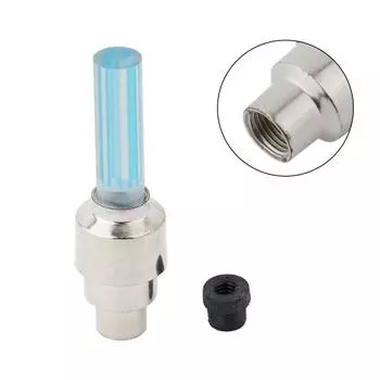 Автомобильный светодиодный фонарь, колпачок вентиля колеса, шток вентиля шины велосипеда, пылезащитный чехол, сменная лампа штока колеса мотоцикла красный