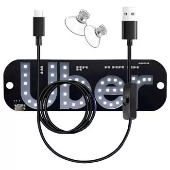 Автомобильный светодиодный фонарь с присоской Автомобильный фонарь Высокая яркость Визуальный эффект Привлекающий внимание One Size синий