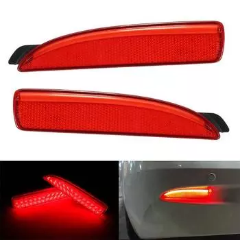 Автомобильный светодиодный отражатель заднего бампера, стоп-сигнал для Mazda2 3 6 Atenza L DY Axela (СА240)