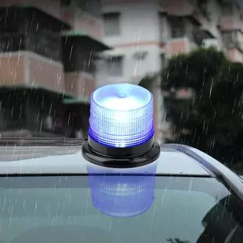 Автомобильный светодиодный стробоскопический мигающий свет, полицейские огни, стробоскопическая аварийная лампа синий