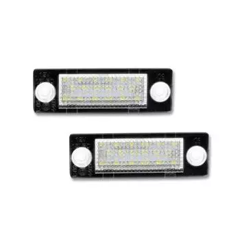 Автомобильный светодиодный светильник номерного знака для Skoda Superb 4D 2002-2008 Встроенный контроллер Canbus