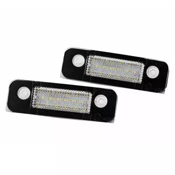 Автомобильный светодиодный светильник номерного знака для Ford Fiesta Fusion Mondeo MK2 Встроенный контроллер Canbus
